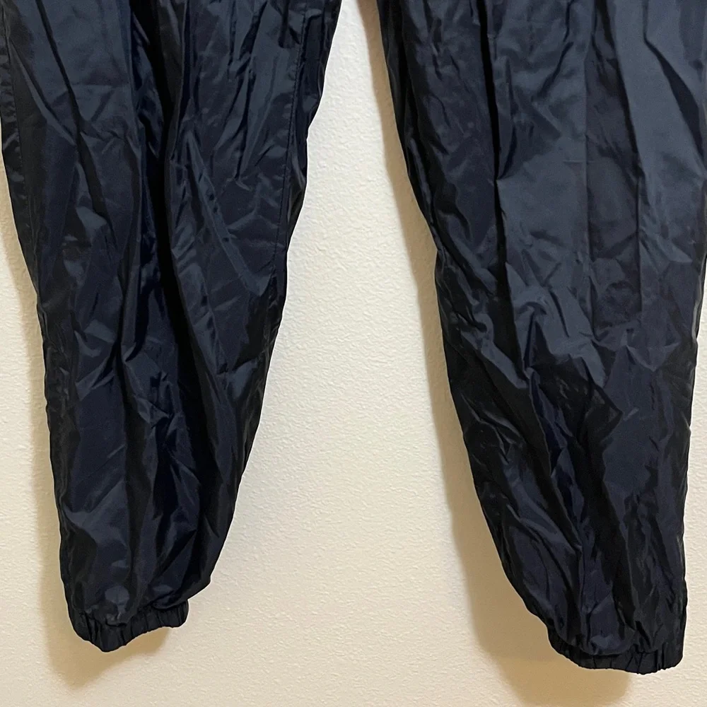 Adidas Men's Black Joggers with Red Logo